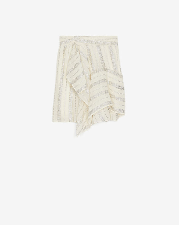 JUPE COURTE EN LUREX VRONI