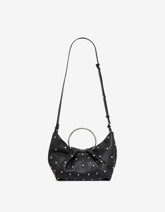 SAC EN CUIR &Agrave; CLOUS