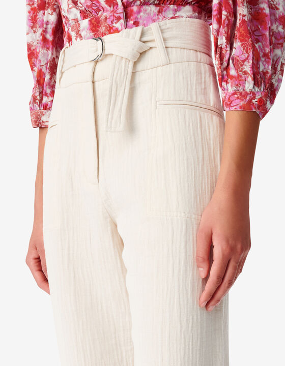 HIGH-RISE PANTS