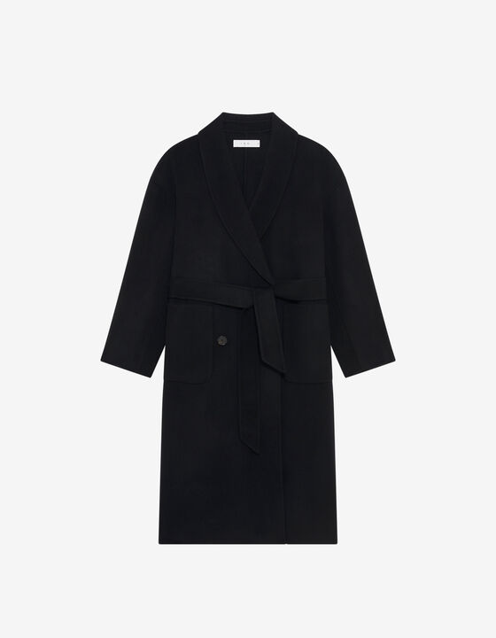 LONG BELTED COAT