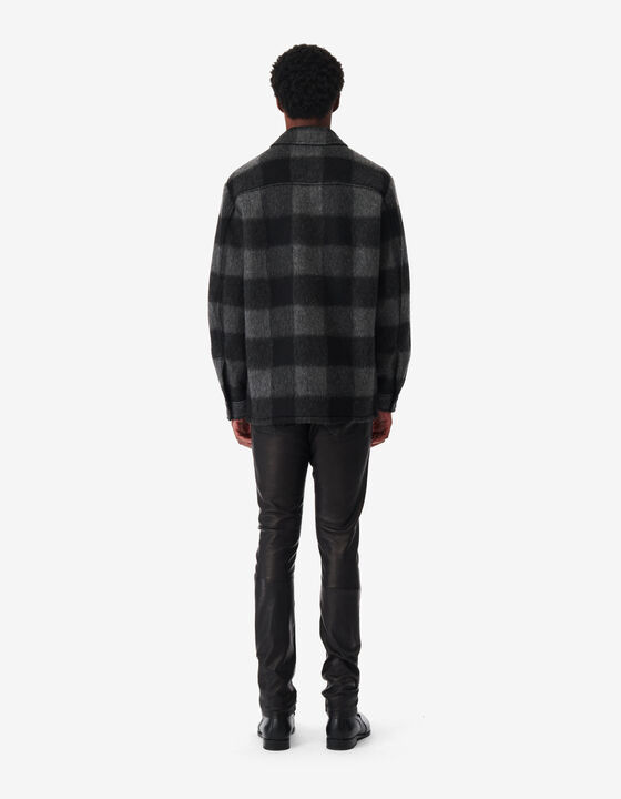 CHECKERED OVERSHIRT