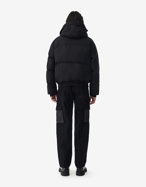 HOODED DOWN JACKET
