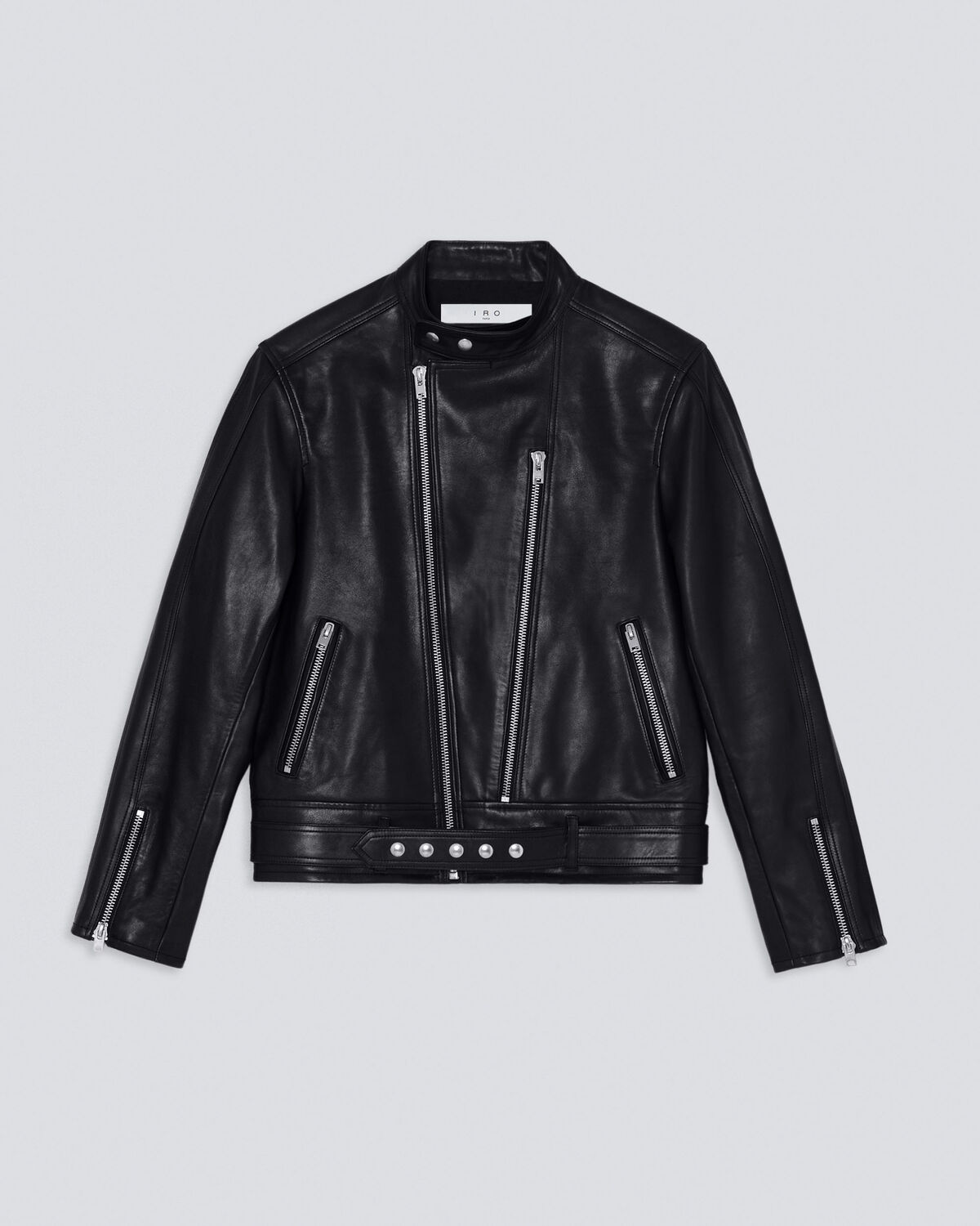 Federal Prompt folder IRO SPRING SUMMER 22 COLLECTION | RIDE LEATHER JACKET