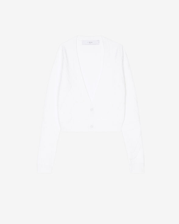 FEQUA JACQUARD CARDIGAN