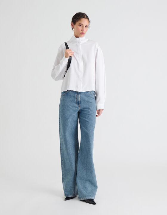 CHEMISE &Agrave; DOS CROIS&Eacute;