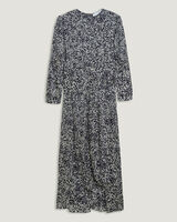 ROMERI PRINTED SILK MIDI DRESS  image number null