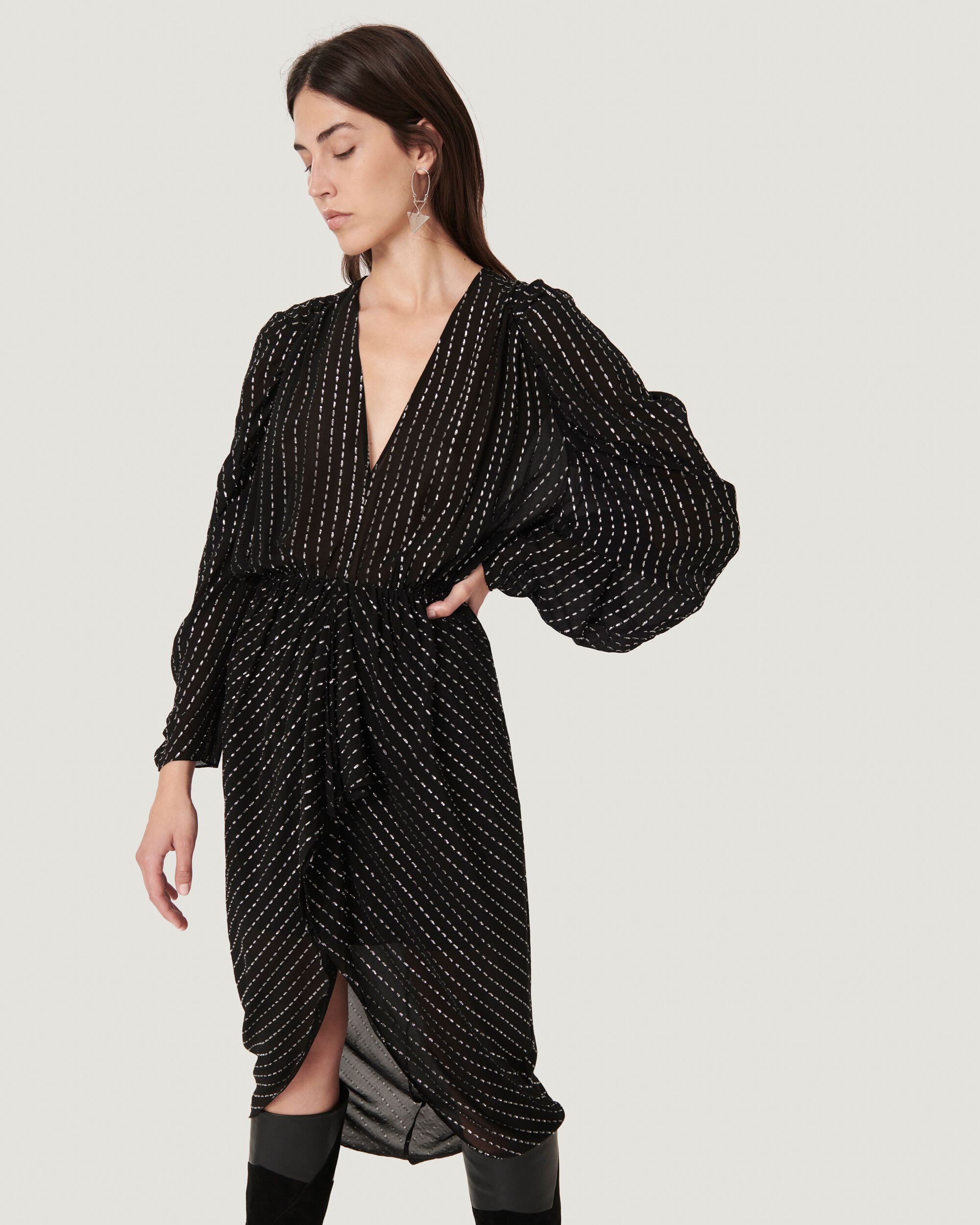iro wrap dress