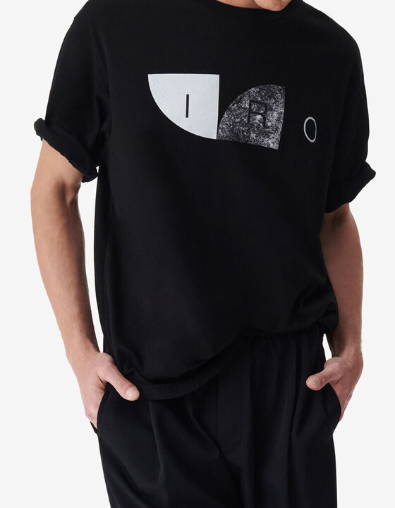 PRINTED CREW NECK T-SHIRT