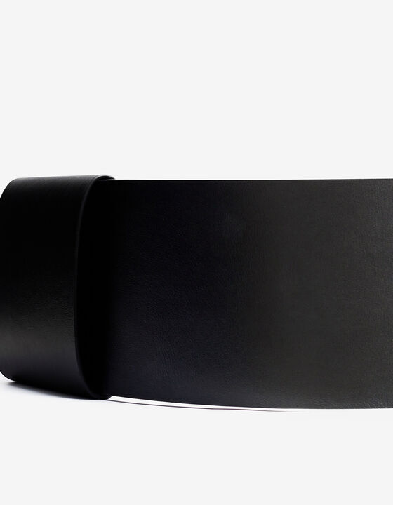 WIDE LEATHER BELT
