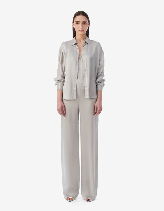 CHEMISE FLUIDE EN SOIE
