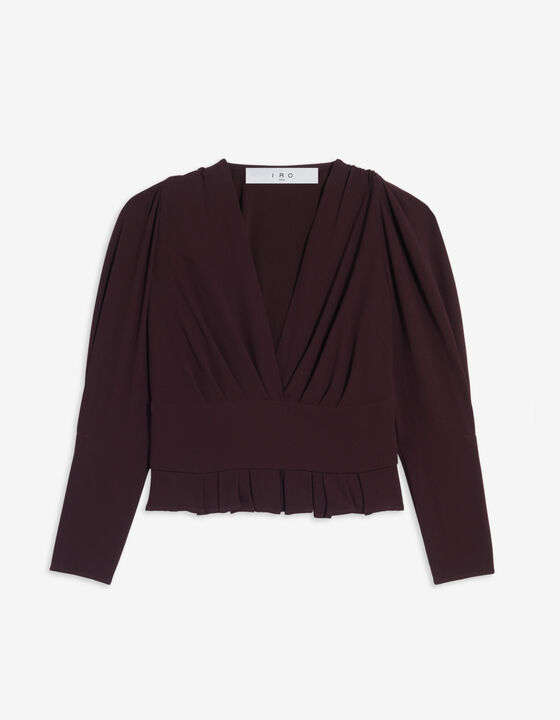 STEPIE V-NECK CROP TOP