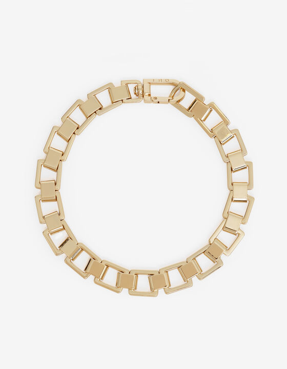 SQUARE GOLD CHAIN NECKLACE