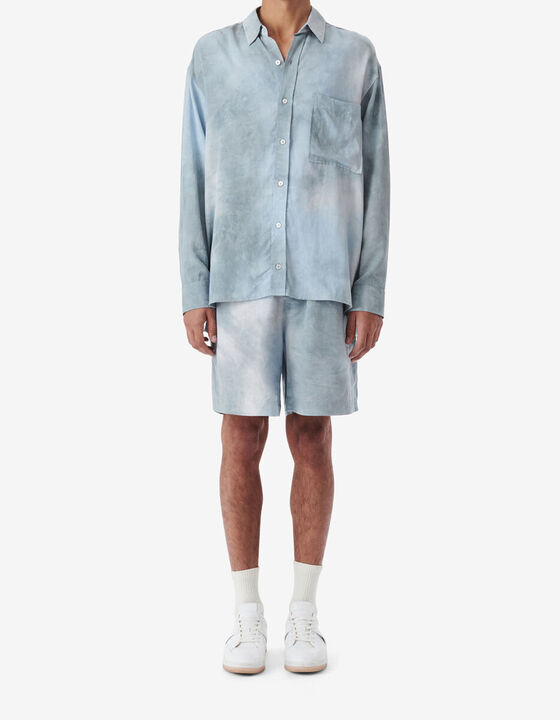 CHEMISE OVERSIZE TIE AND DYE