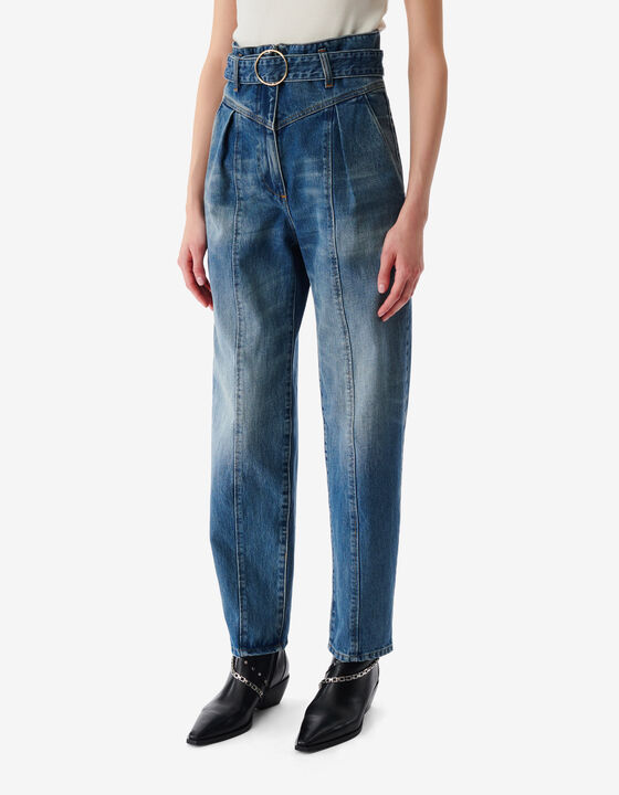 JEAN CEINTUR&Eacute; COUPE CAROTTE