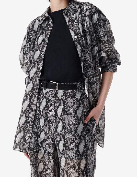 CHEMISE LONGUE &Agrave; IMPRIM&Eacute;