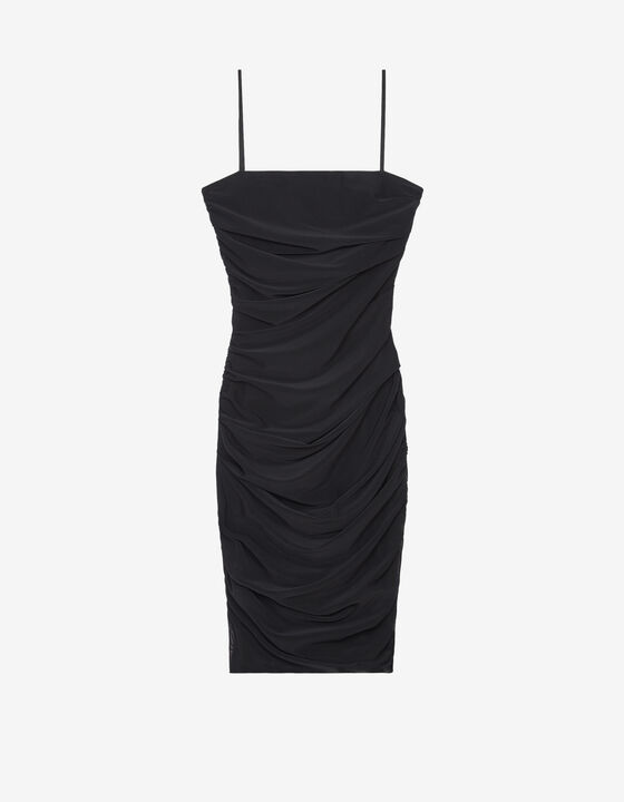 MESH BUSTIER DRESS