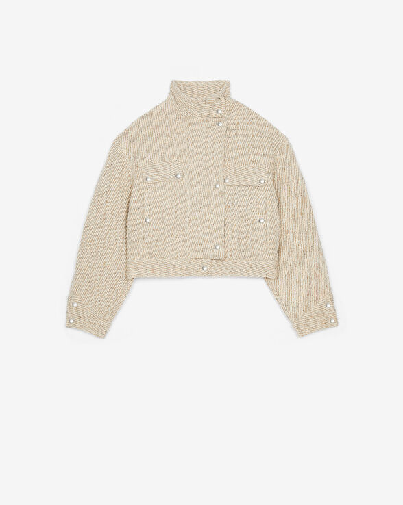 FARRAH HIGH-COLLAR JACKET