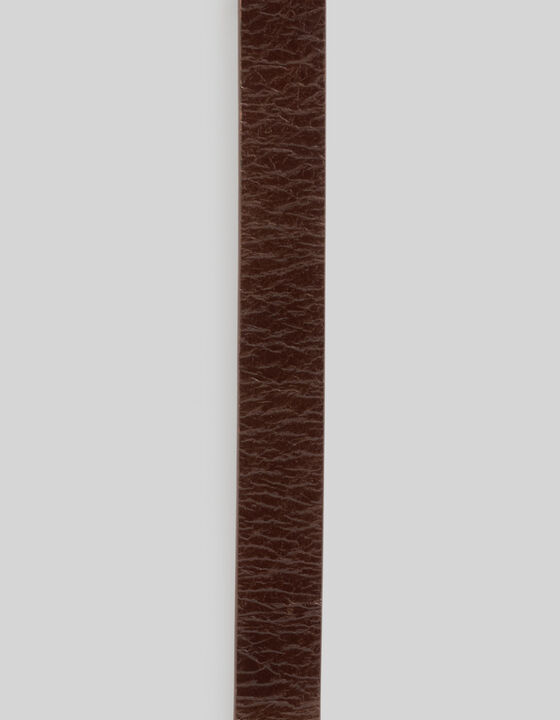 THIN PATENT LEATHER BELT