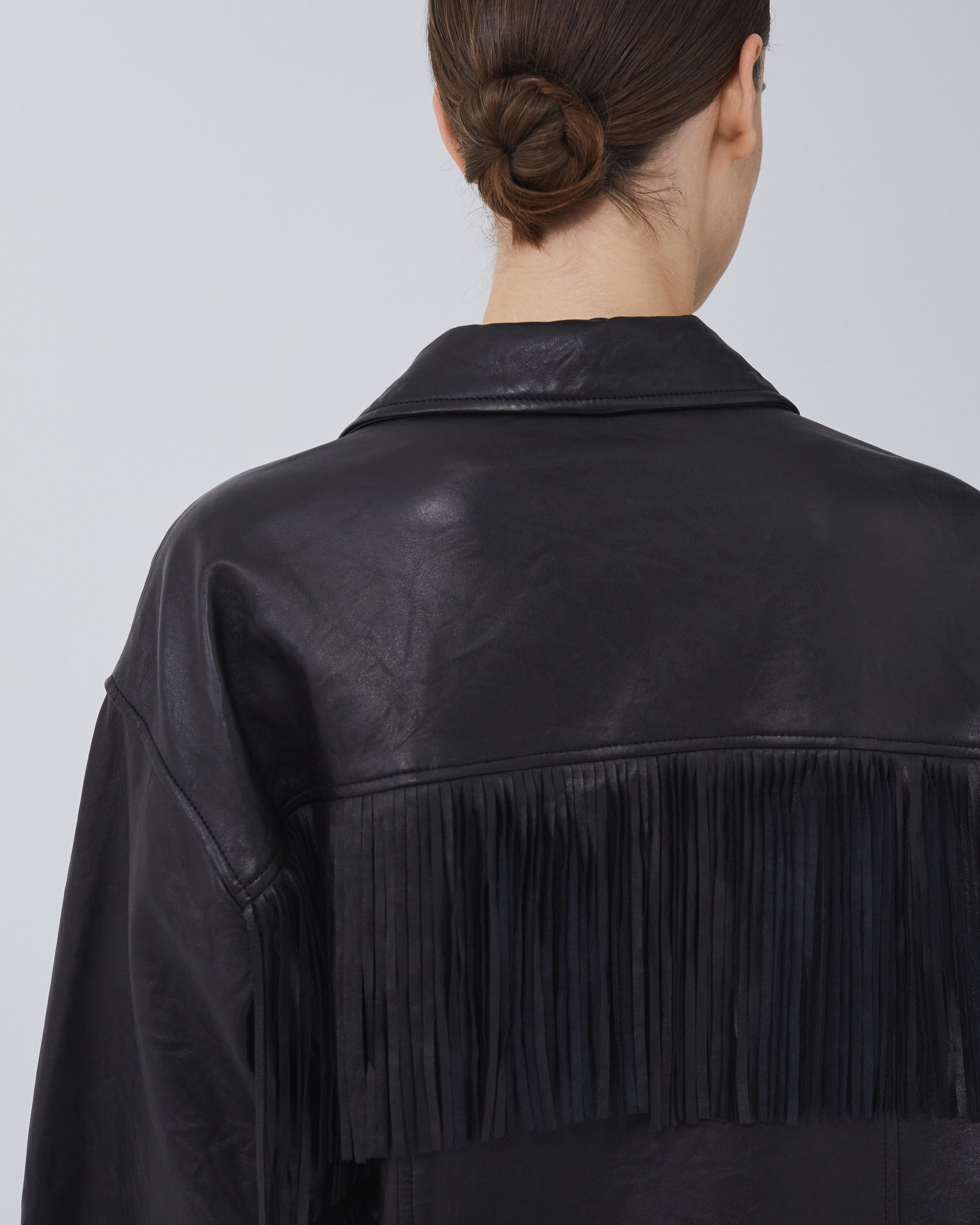 iro fringe leather jacket