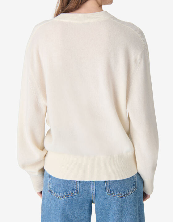 ROUND-NECK CASHMERE SWEATER