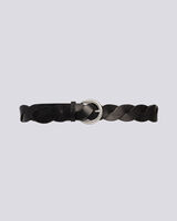 GOLAN BRAIDED SOFT LEATHER BELT image number null