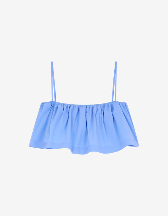 BUSTIER &Agrave; VOLANTS