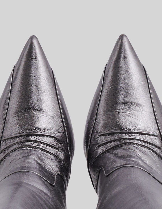 HIGH METALLIC BOOTS