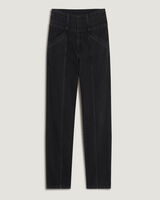 BOUCRY STRAIGHT LEG HIGH WAIST JEANS  image number null