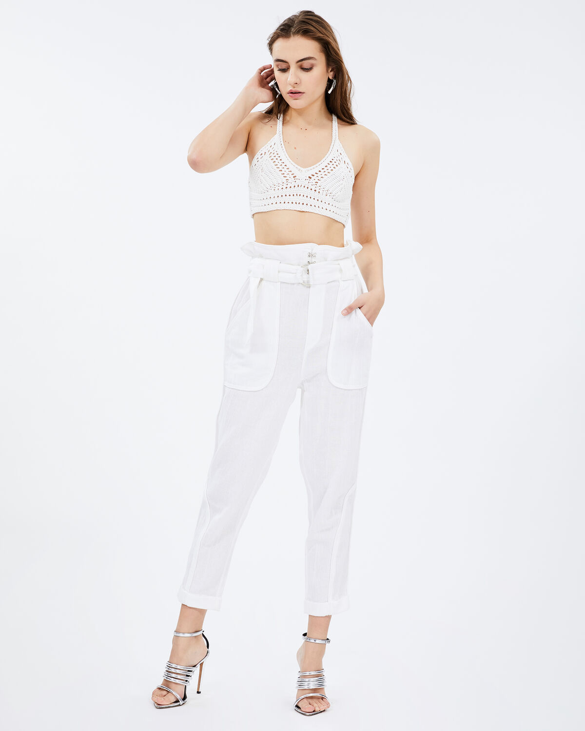 Harmony Pants White by IRO Paris