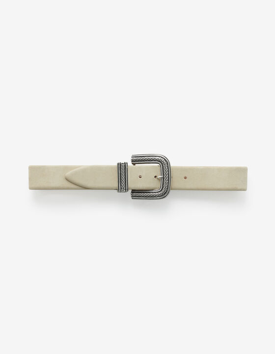 SUEDE LEATHER BELT