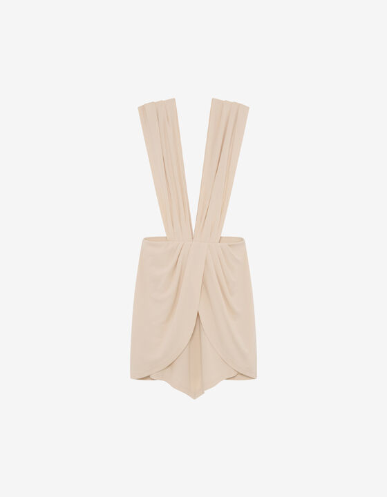 SHORT WRAP DRESS