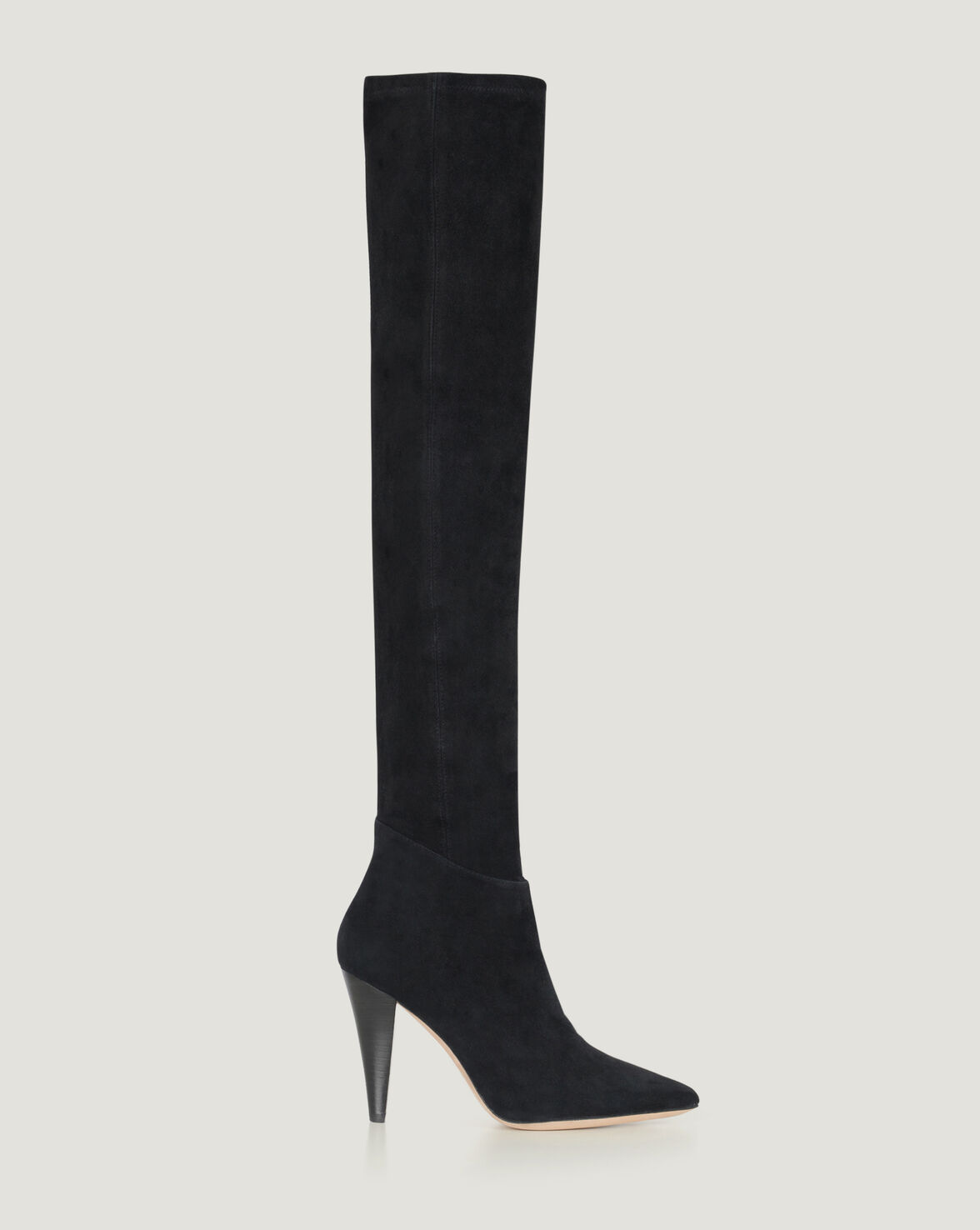 BABEL SUEDE OVER THE KNEE BOOTS image number null