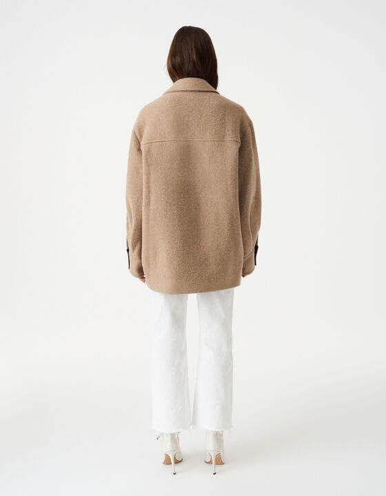 OVERSIZED SHORT COAT