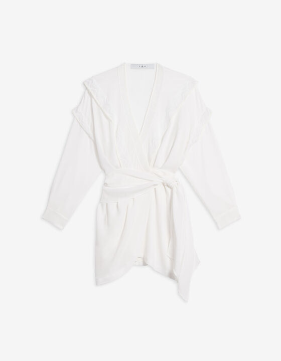 ELYN WRAP DRESS