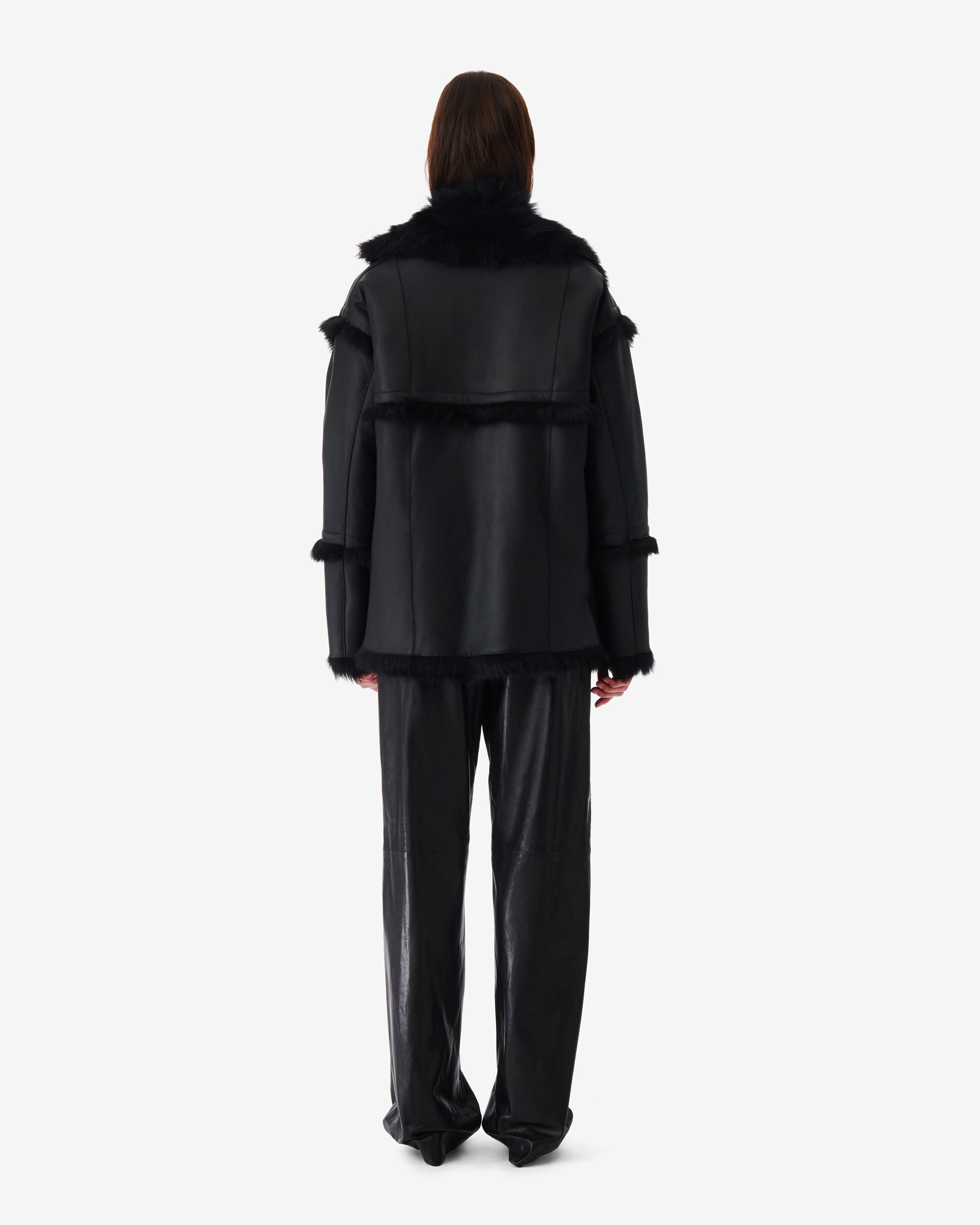 IRO ESSENTIALS | REVERSIBLE LEATHER JACKET