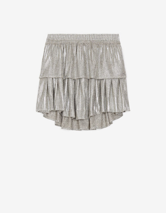 SHORT FRILLY SKIRT