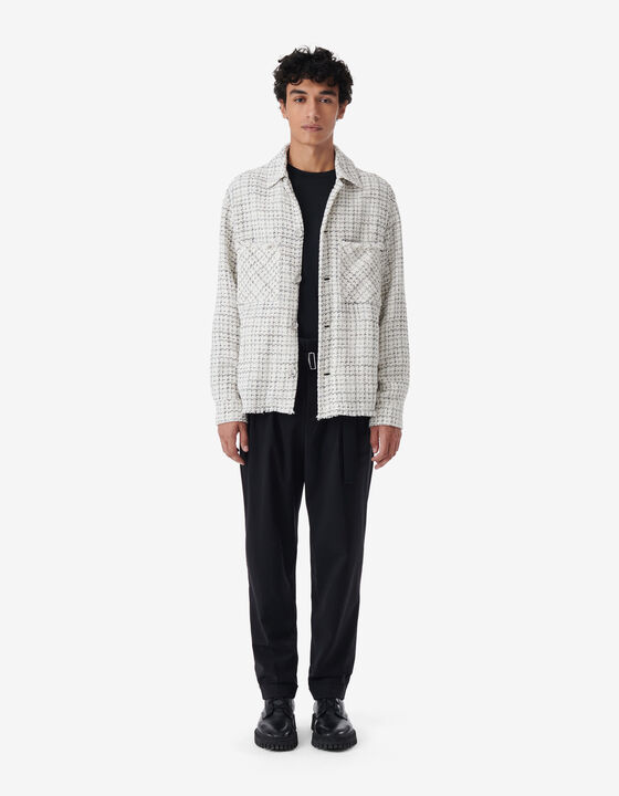 TWEED OVERSHIRT