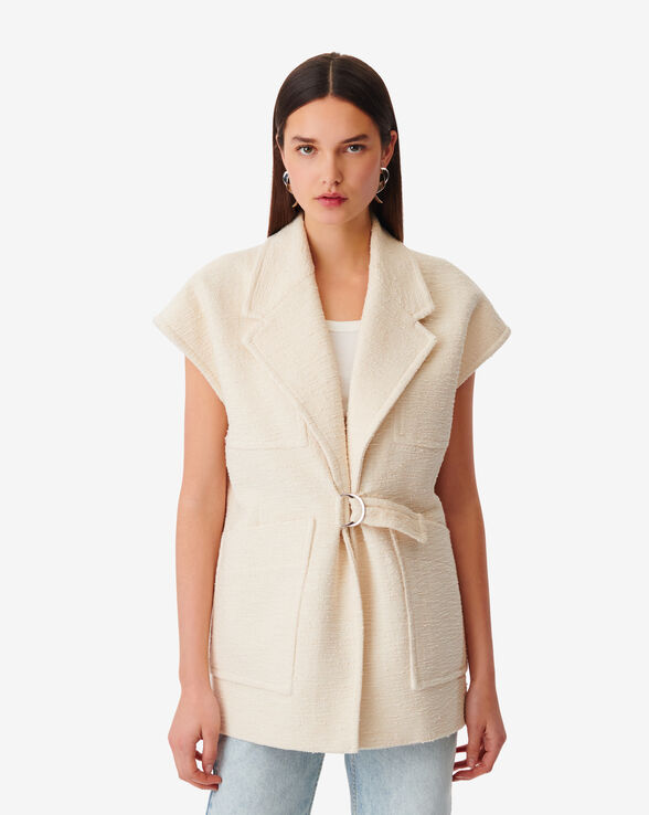RENA OVERSIZED TWEED JACKET