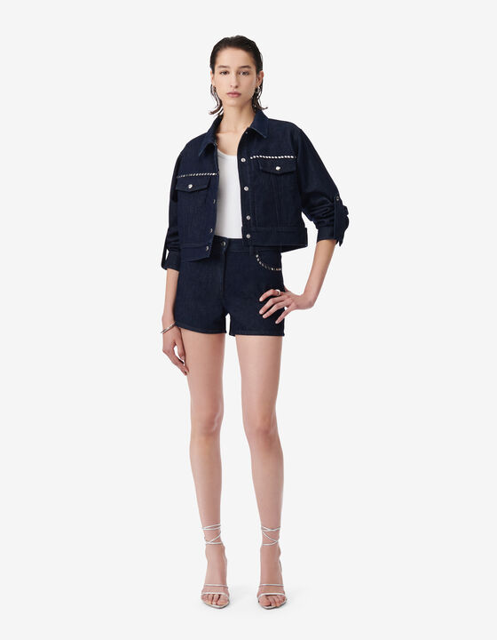 DENIM SHORTS