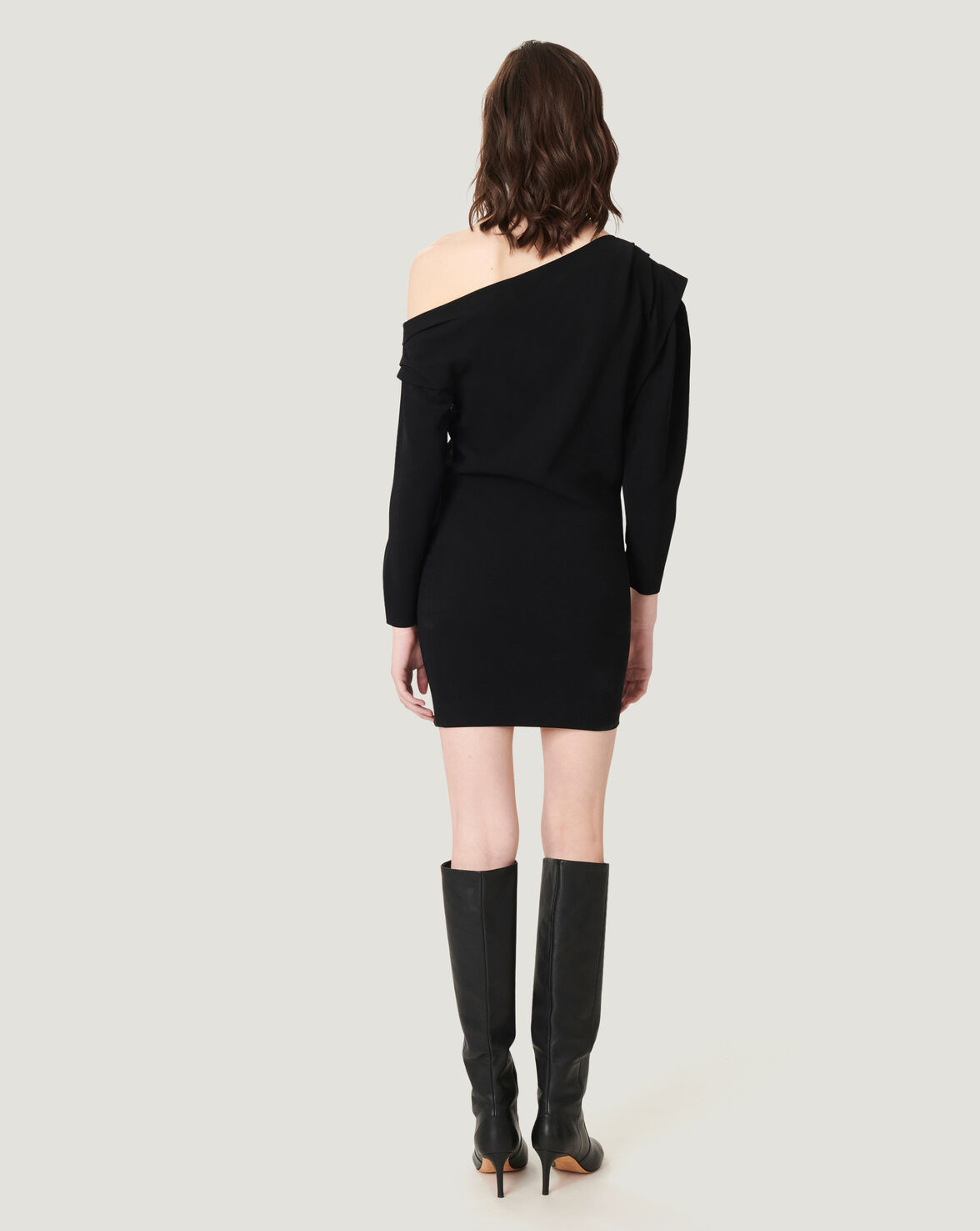 NEYO ONE SHOULDER PENCIL DRESS image number null