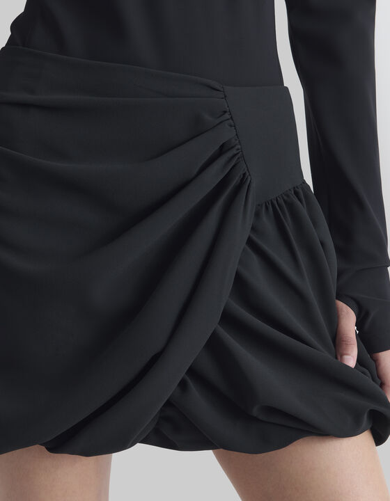 SHORT BUBBLE SKIRT