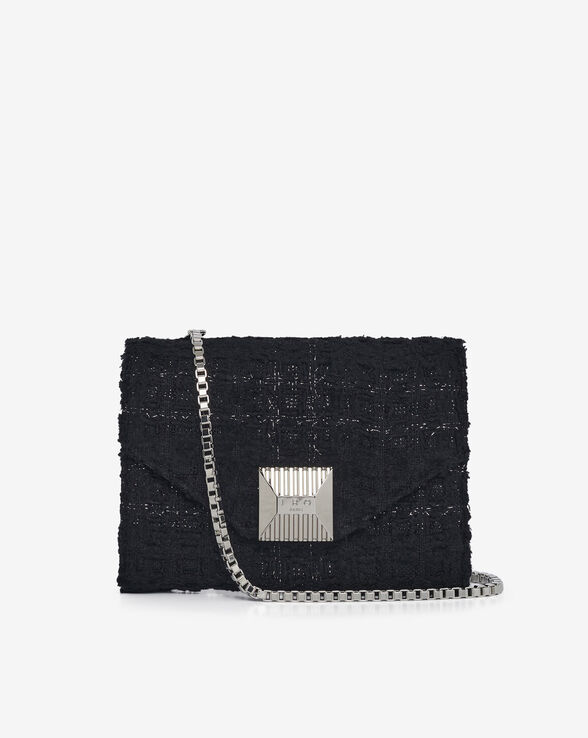 HORU PHONE TWEED BAG WITH CHAIN