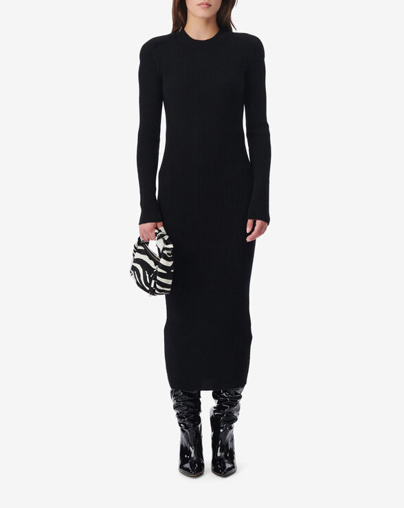 ROBE LONGUE EN CACHEMIRE LIETTE