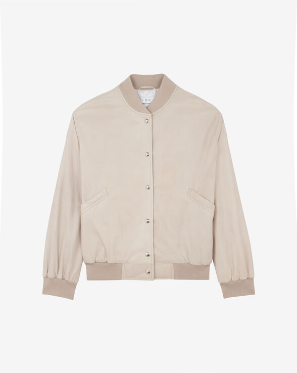 ARTUS LEATHER BOMBER JACKET
