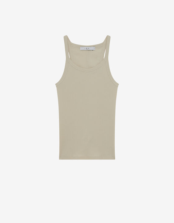 RIBBED TANK TOP