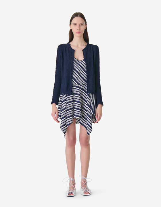 TEXTURED TWEED JACKET