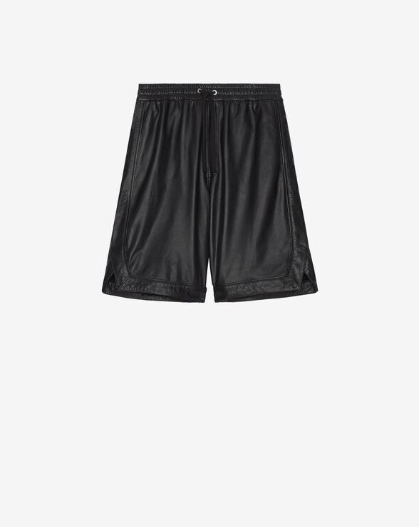 ORHIN LEATHER SHORTS