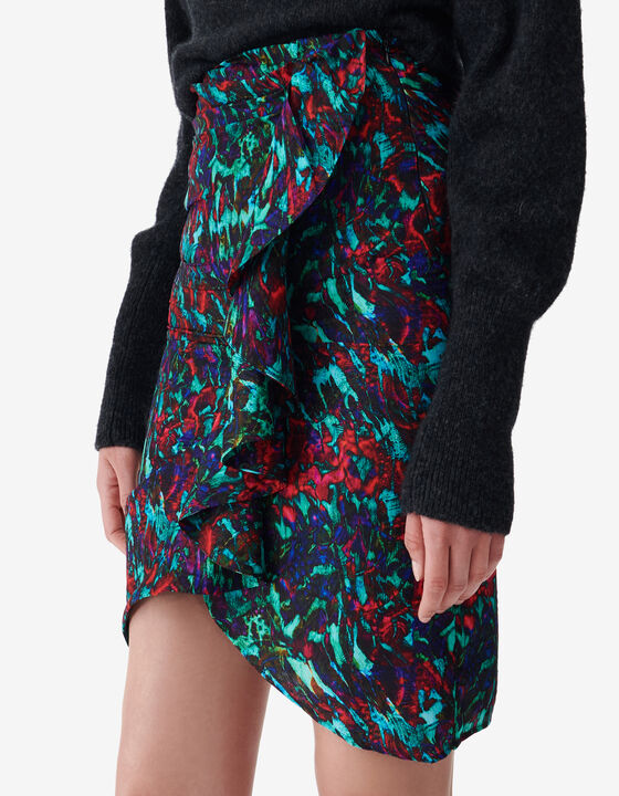 PRINTED SKIRT