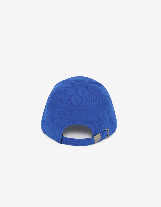 CASQUETTE BROD&Eacute;E CORDUROY