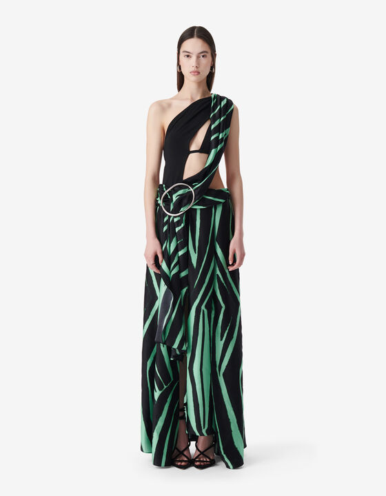 ASYMMETRICAL LONG DRESS
